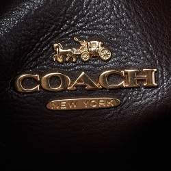 Coach Black Leather Hadley Hobo