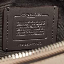 Pre Owned Coach Metallic Leather Mini Sierra Satchel