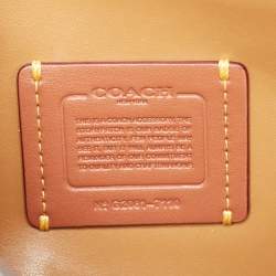 Pre Owned Coach Beige Leather Tabby Chain Shoulder Bag