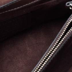 Coach Green Leather Tilly Top Handle Bag