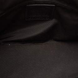 Pre Owned Coach Black Signature Canvas and Leather Bleecker Riley Tote