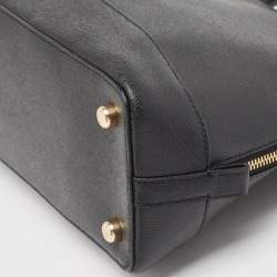 Pre Owned Coach Black Leather Sierra Satchel