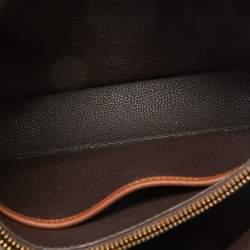 Coach Grey Signature Embossed Leather Tyler Carryall Tote