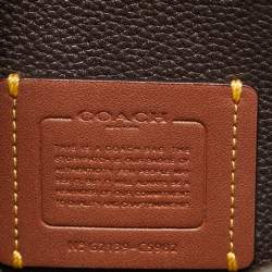 Coach Grey Signature Embossed Leather Tyler Carryall Tote