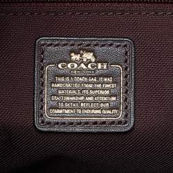 Coach Burgundy Leather Swagger 33 Tote