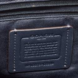 Pre Owned Coach Green Leather Kacey Satchel