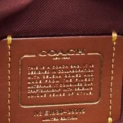 Coach Pink Leather Belt Bag