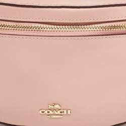 Coach Pink Leather Belt Bag