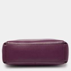 Coach Purple Leather Christie Carryall Tote