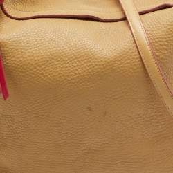 Coach Beige Leather Bleecker Hobo