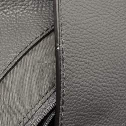 Pre Owned Coach Grey Leather Edie Shoulder Bag