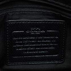 Pre Owned Coach Black Leather Minetta Satchel