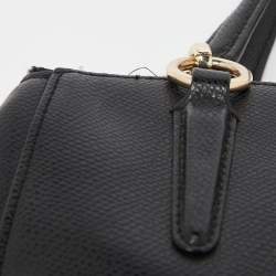 Pre Owned Coach Black Leather Minetta Satchel