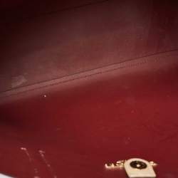 Pre Owned Coach Beige Leather Avenue Tote