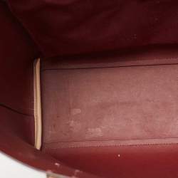 Pre Owned Coach Beige Leather Avenue Tote