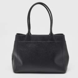 Coach Black Leather Casey Tote