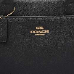 Coach Black Leather Casey Tote