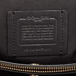 Coach Black Leather Casey Tote