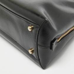 Pre Owned Coach Black Patent Leather Quinn Dome Bag