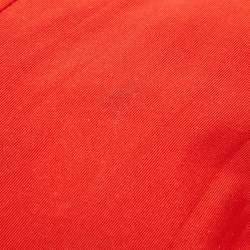 Coach Red/Beige Signature Canvas and Leather Large Christie Caryall Tote