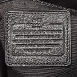 Pre Owned Coach Black Leather Phoebe Madison Shoulder Bag