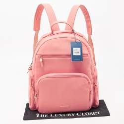 Pre Owned Cole Haan Pink Neoprene Grand Ambition Travel Backpack