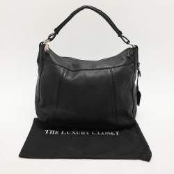 Pre Owned Cole Haan Black Leather Hobo