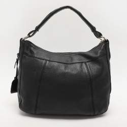 Pre Owned Cole Haan Black Leather Hobo