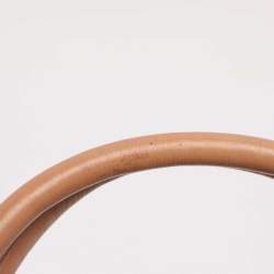 Pre Owned Cole Haan Brown Woven Leather Tote