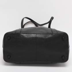 Pre Owned Cole Haan Black Leather Tote