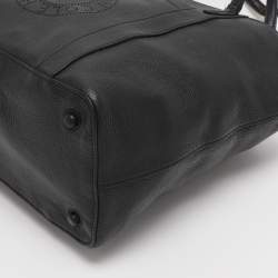 Pre Owned Cole Haan Black Leather Tote
