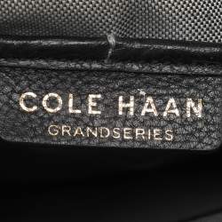 Pre Owned Cole Haan Black Leather Tote