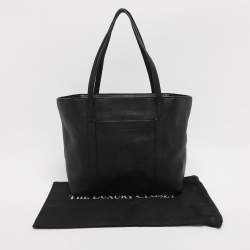 Pre Owned Cole Haan Black Leather Tote