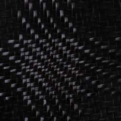 Pre Owned Cole Haan Black Woven Leather and Suede Clutch