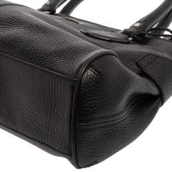 Pre Owned Cole Haan Black Leather Tote