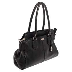 Pre Owned Cole Haan Black Leather Tote