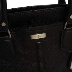 Pre Owned Cole Haan Black Leather Tote