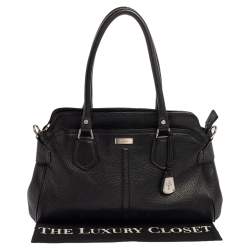 Pre Owned Cole Haan Black Leather Tote
