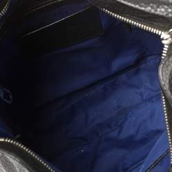 Pre Owned Cole Haan Black Grained Leather Hobo