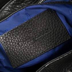 Pre Owned Cole Haan Black Grained Leather Hobo