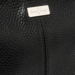 Pre Owned Cole Haan Black Grained Leather Hobo