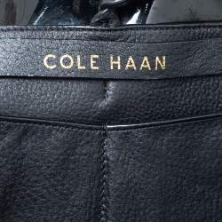 Pre Owned Cole Haan Black Leather Tote
