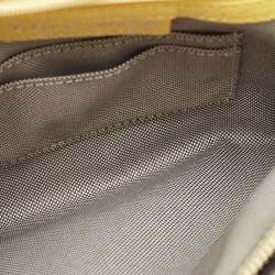 Cole Haan Yellow Leather Flap Crossbody Bag 