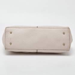 Cole Haan Pink Pebbled Leather Tote