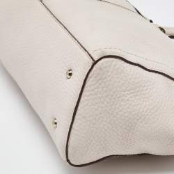 Cole Haan Pink Pebbled Leather Tote
