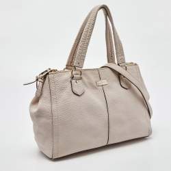 Cole Haan Pink Pebbled Leather Tote