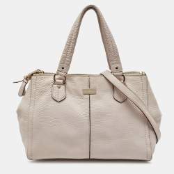 Cole Haan Pink Pebbled Leather Tote