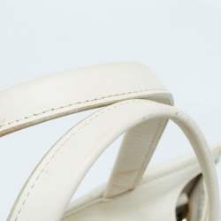 Cole Haan Off  White Leather Grand Series Tote