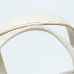 Cole Haan Off  White Leather Grand Series Tote