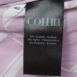 Collini Royal Blue Satin Ruched Strapless Mini Dress S
